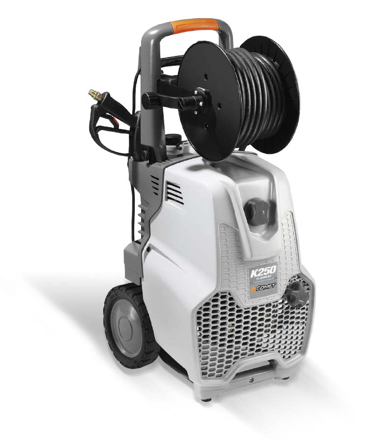 Nettoyeur haute pression à eau froide monophasé Comet K 250 TSR EXTRA