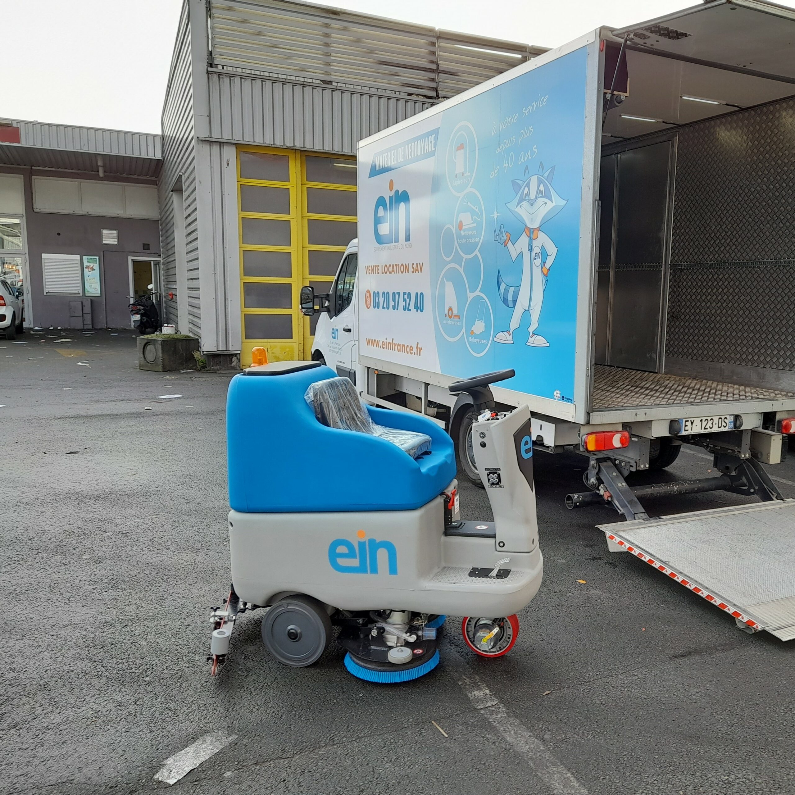 Autolaveuse autoportée ECOSMILE 100