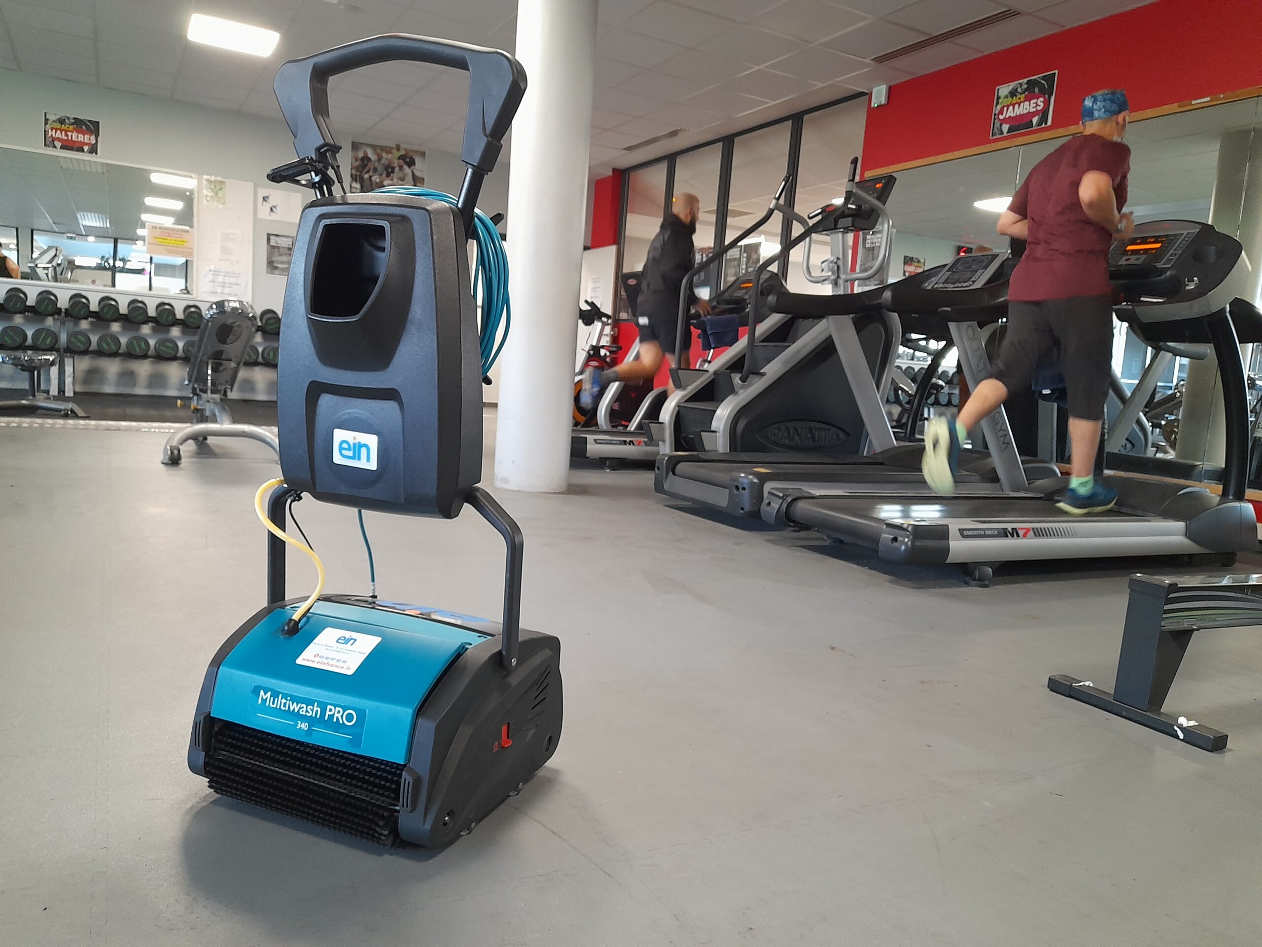 MULTIWASH PRO 340 dans une salle de sport